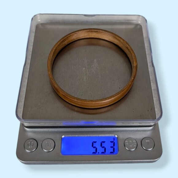 (2/$20) Vintage Wood Bangle Bracelet - Picture 5 of 5